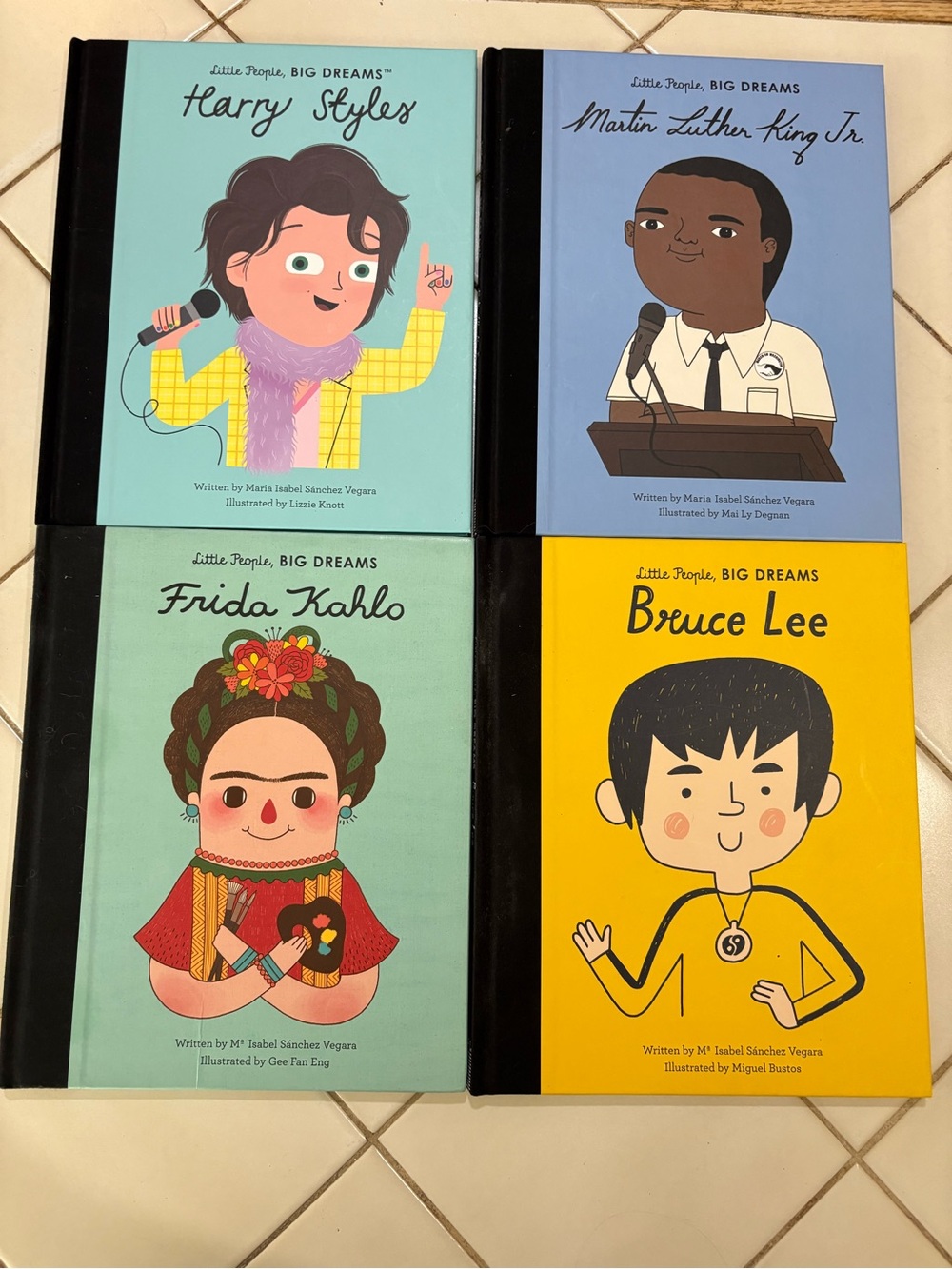 Little People, Big Dreams 8" tall hardcover series